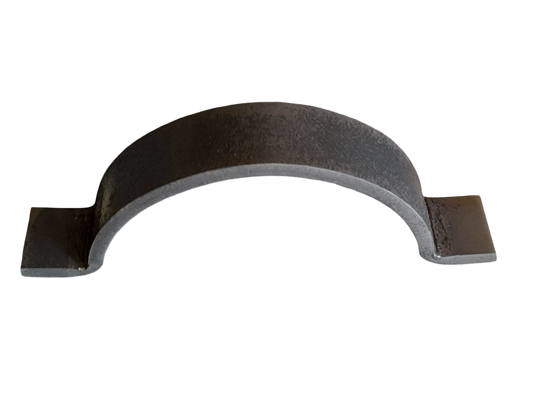 Brida de 200 mm de diametro en pasamano de 50x10 mm